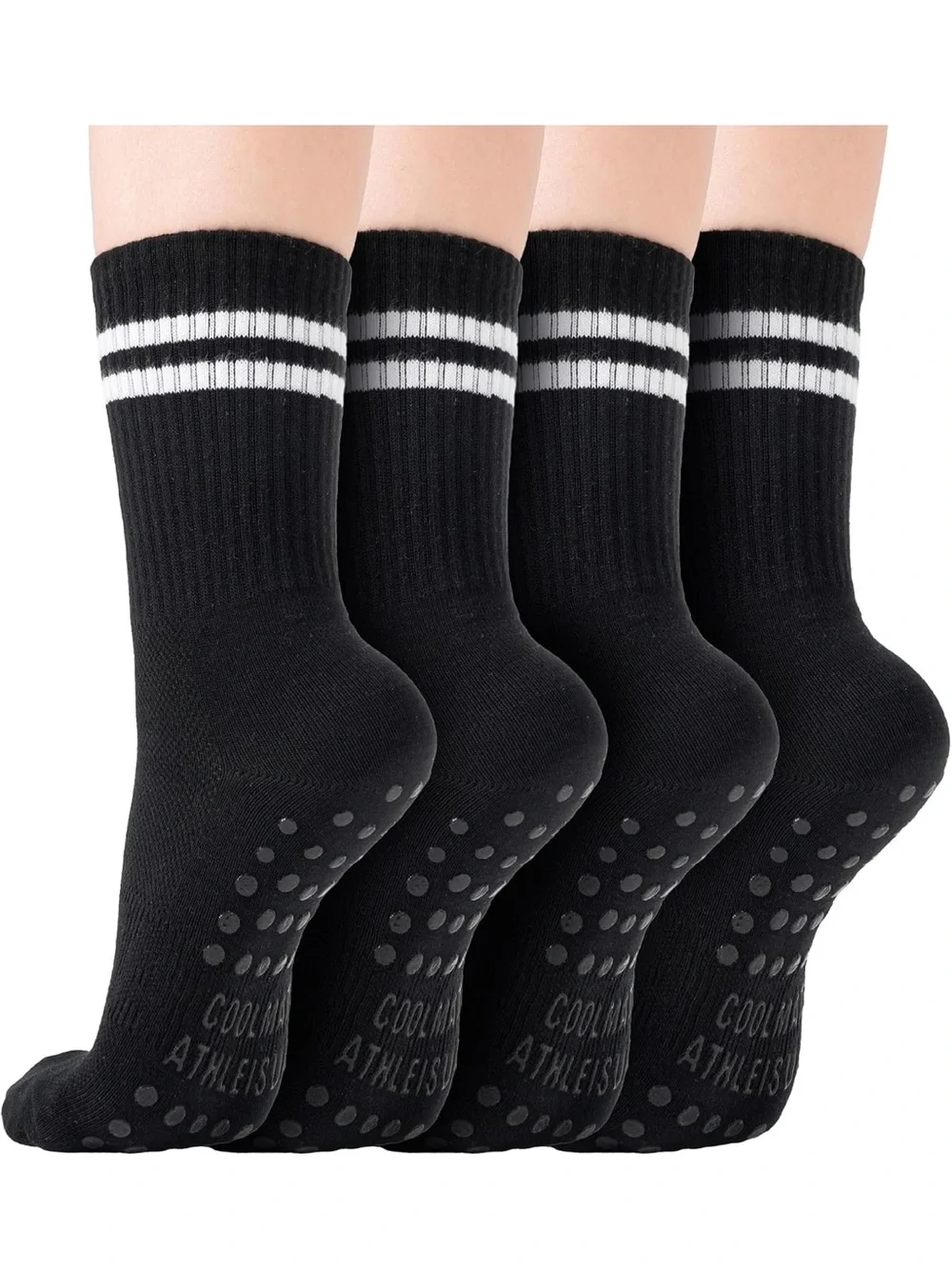 Coolmate's Athletic Crew Socks - Black